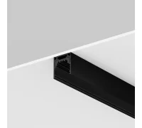 Профиль 2м Exility IP накладной черный O-TR002OH-P-B2M