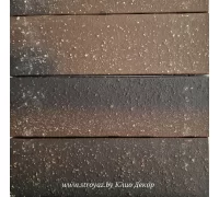 Плитка фасадная клинкерная керамическая КЛИО коричневый
