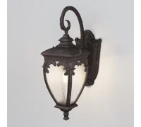 Уличный настенный светильник  Fleur O414WL-01BZ