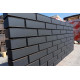 Кирпич керамический Black Premium Matte Красная Гвардия кирпичная кладка 2
