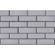 Клинкерный кирпич серый 250x85x65 Осло, гладкий, серия Обсидиан,  ЛСР