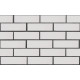 Клинкерный кирпич белый 250x85x65 Вернамо, винтаж, серия Обсидиан,  ЛСР