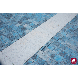 Тротуарная плитка от Фабрики Готика в цвете Азул Бахия /AZUL BAHIA/