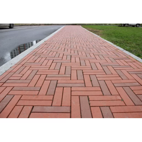 Купить ЭДИНБУРГ темно-красный, 200х100х50, клинкер тротуарный, ЛСР - фото: 14