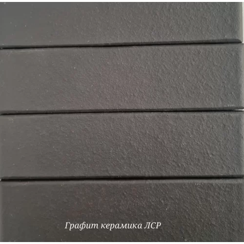 Кирпич облицовочный керамический графитовый, 