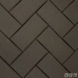 ШТУТГАРТ графитовый, 200х100х50, клинкер тротуарный, ЛСР