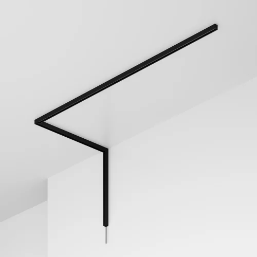 Купить Профиль 2м Exility IP накладной черный O-TR002OH-P-B2M - фото: 2