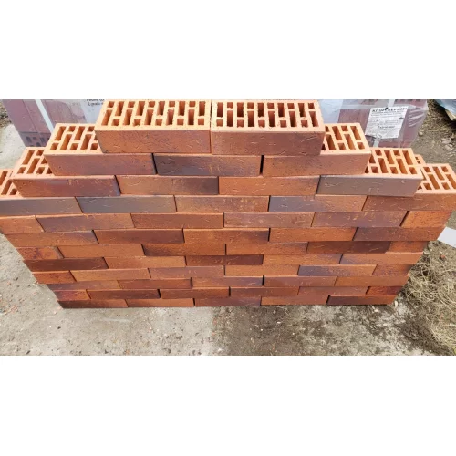 Клинкерный кирпич Гранат 5 Рустика красный 250x120x65 М300, Керамейя цена