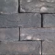 Гамма чёрная,  BakSteen, кирпич ручной формовки