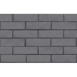 Клинкерный кирпич серебристый ЭЛЬФУС, гладкий, серия Обсидиан,  ЛСР