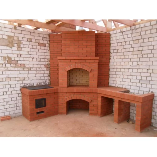 Купить Витебский печной кирпич закругленный, цех №1 - фото: 1