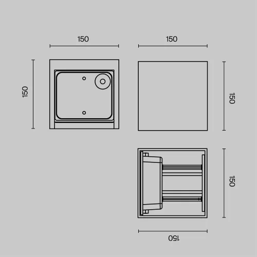 Купить Архитектурная подсветка Fulton 3000К 20Вт IP 54 O572WL-L20GR3K - фото: 5