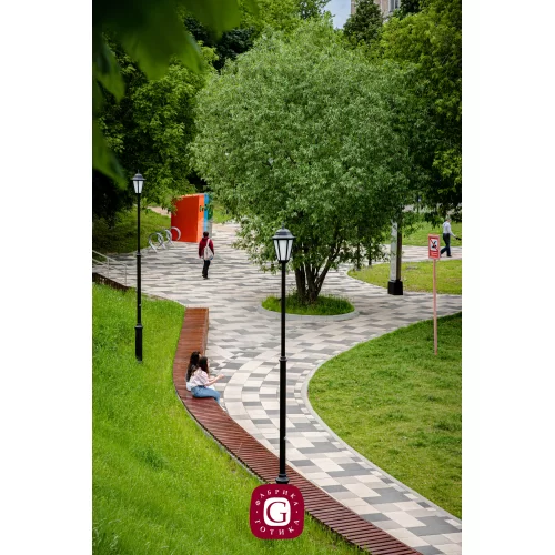 Плитка тротуарная квадрат 400х400 2