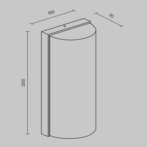 Купить Уличный настенный светильник Badd O454WL-L10GF3K1 - фото: 5