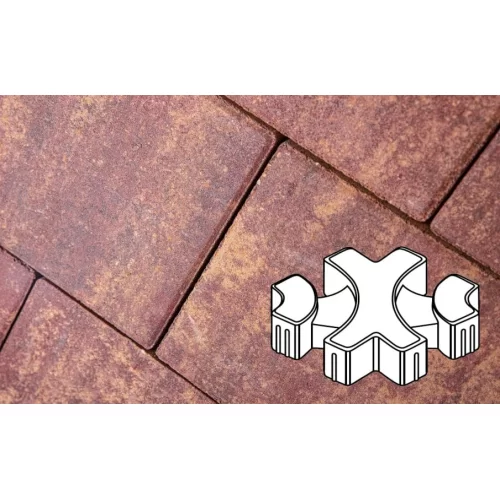 Купить Плитка тротуарная в форме - Эко-фантазия 300х300