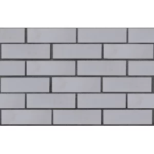 Клинкерный кирпич серый ОСЛО, гладкий, серия Обсидиан,  ЛСР