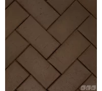 МЮНХЕН коричневый, 200х100х50, клинкер тротуарный, ЛСР