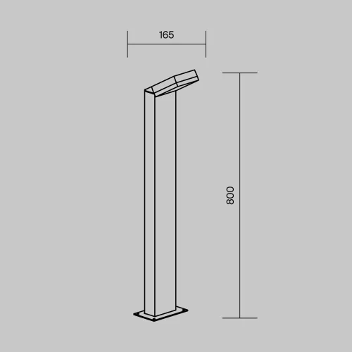 Купить Ландшафтный светильник Paso O595FL-L12B3K - фото: 6