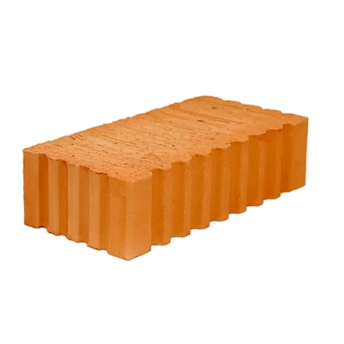 Кирпич керамический рядовой обычный полнотелый КРО 250/75