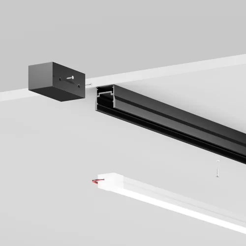 Купить Профиль 2м Elasity IP накладной черный O-TR001-P-B2M - фото: 5