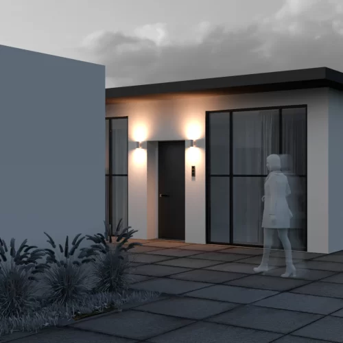 Купить Уличный настенный светильник Shim O303WL-L10W3K - фото: 4