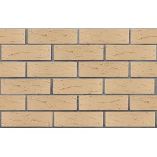 Кирпич керамический БЕЖЕВЫЙ, поверхность рустик, ЛСР