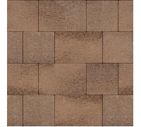 Польская плитка тротуарная коричневая, 250х250х60, Umbriano, Semmelrock