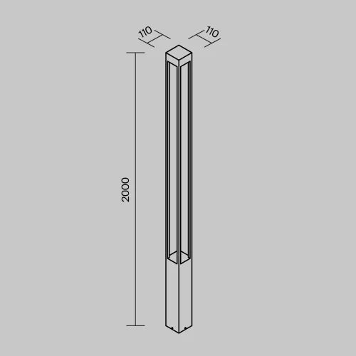 Купить Садово-парковый светильник Elbe O424FL-L25GF - фото: 5