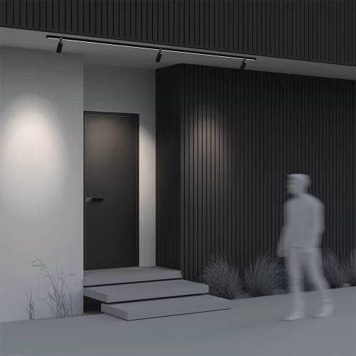 Купить Уличный трековый светильник Focus Led Elasity IP 3000К 16Вт 38° черный O-TR01-1-S-16WB3K - фото: 5