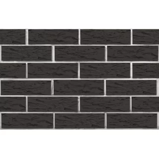 Кирпич керамический ГРАФИТОВЫЙ, поверхность рустик, ЛСР