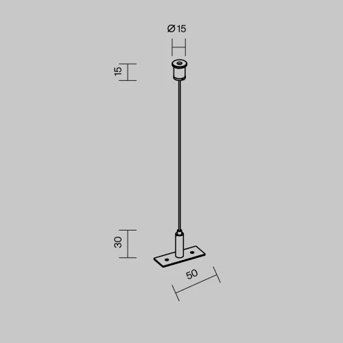 Купить Гибкий подвес для уличной трековой системы Elasity IP O-TR001-PB-H2M - фото: 6