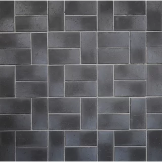 ЗАЛЬЦБУРГ графитовый платина, 200х100х50, клинкер тротуарный, ЛСР