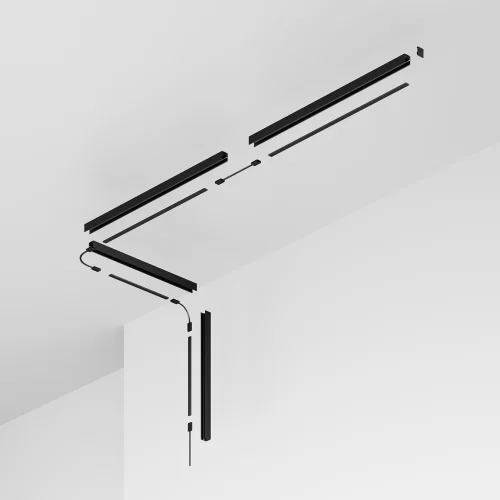 Купить Профиль 2м Exility IP накладной черный O-TR002OH-P-B2M - фото: 4