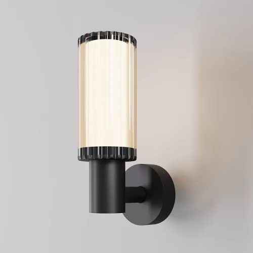 Купить Уличный настенный светильник Rib O502WL-01B - фото: 24