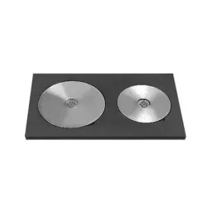 Плита 2-х конфорочная 3В, 584х344