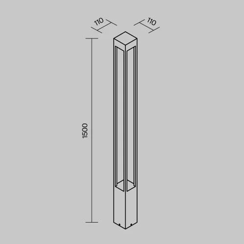 Купить Садово-парковый светильник Elbe O424FL-L20GF - фото: 5