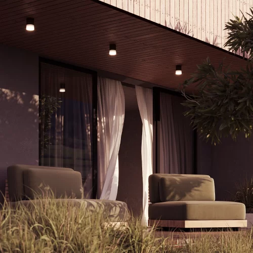 Купить Уличный потолочный светильник Ember O499CL-L5B3K - фото: 5