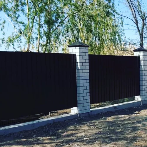 Купить Колпак полимеркомпозитный с посадкой 390х390, на полтора кирпича, чёрный, EVEREST - фото: 1