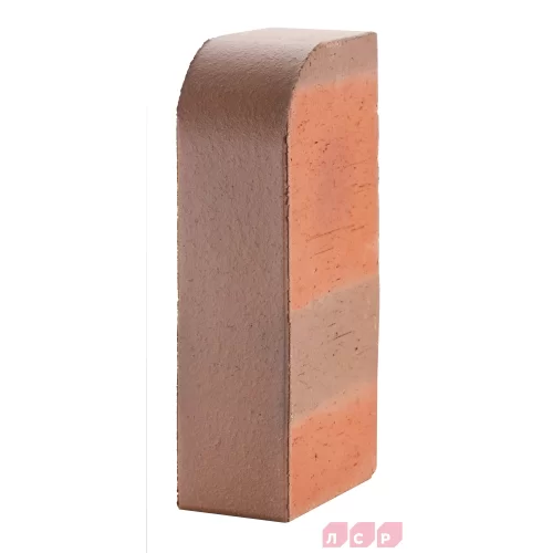 Красный флэш лицевой закругленный полнотелый керамический кирпич производства ЛСР в Бресте