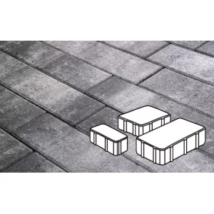 Плитка тротуарная в форме - Новый город 260х160 /160х160/ 100х160