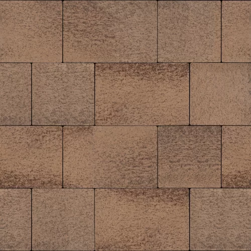 Купить Польская плитка тротуарная коричневая, 250х250х60, Umbriano, Semmelrock