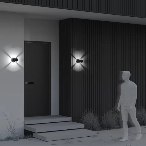 Купить Уличный настенный светильник Vint O458WL-L9GF3K - фото: 5