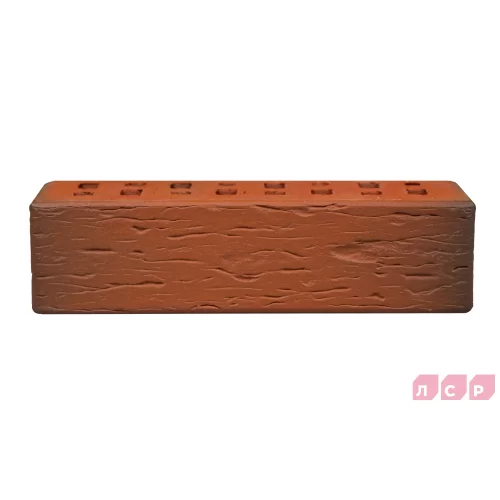 Облицовочный клинкерный кирпич красный флэш Ноттингем ЛСР поштучно