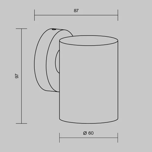 Купить Уличный настенный светильник Clyde O493WL-01B - фото: 5