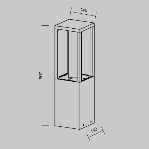 Купить Ландшафтный светильник Expo O480FL-L12B3K - фото: 6