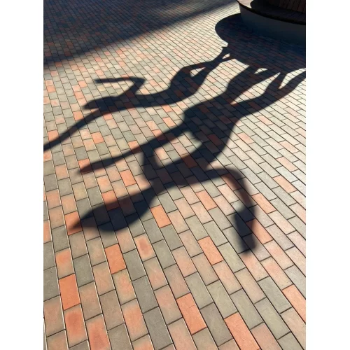 Купить НОТТИНГЕМ красный флэш, 200х100х50, клинкер тротуарный, ЛСР - фото: 2