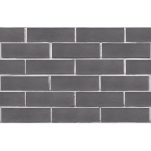 Клинкерный кирпич графитовый ГЁТЕБОРГ, гладкий, серия Обсидиан,  ЛСР