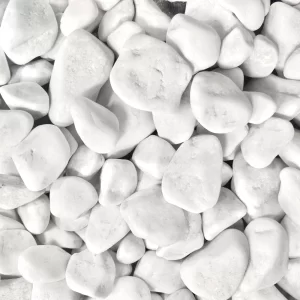 Мрамор галтованный белый фр. 20-40мм (20кг) ЩКНгалт (20кг)