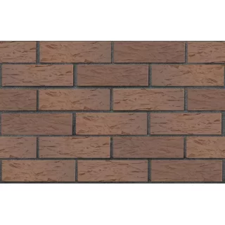 Клинкерный кирпич светло-коричневый флэш, ПРАГА, береста, серия Классика,  ЛСР