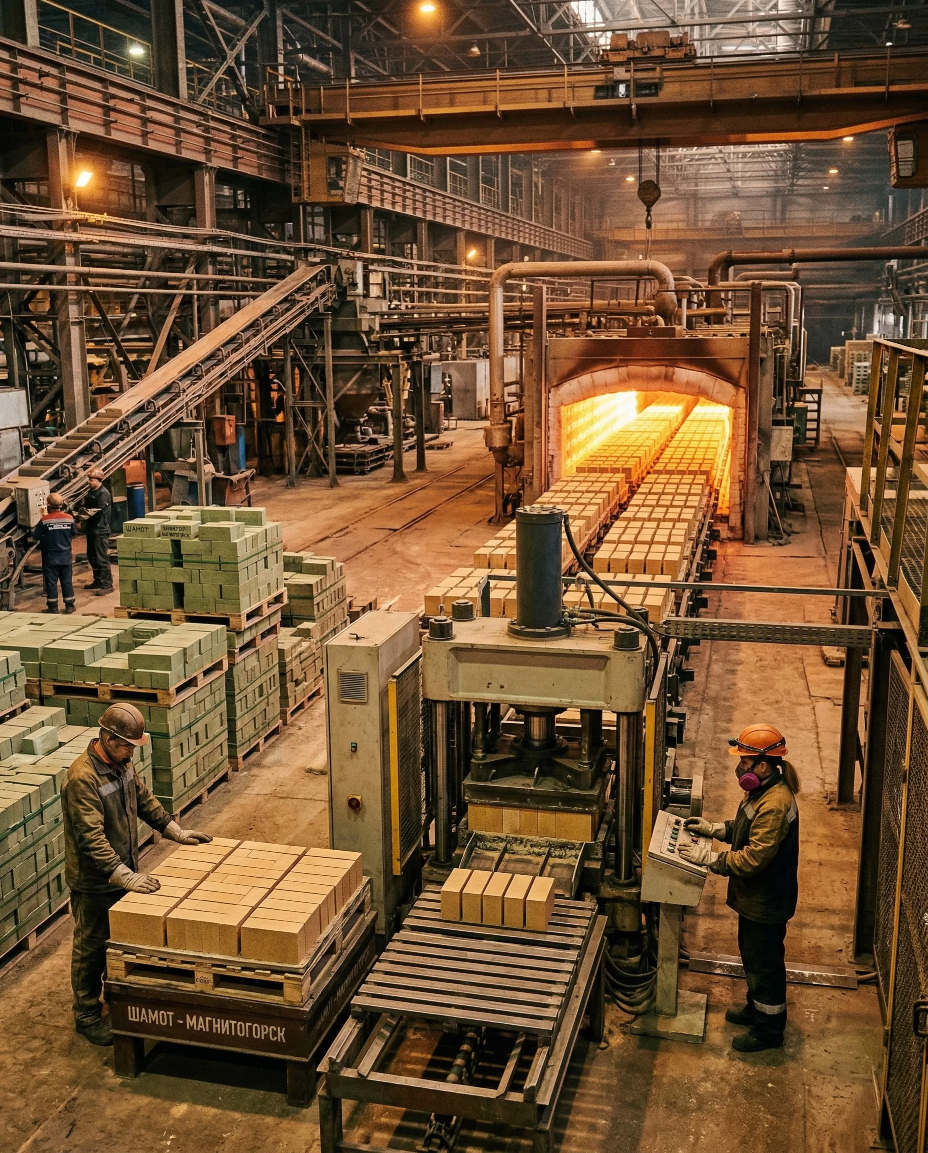 Магнитогорский огнеупорный кирпич